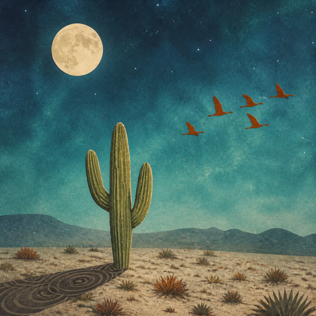 Ep. 45 – Looking Ahead, Listening Back: Amy Ferguson’s Moonlit Cactus and Migration