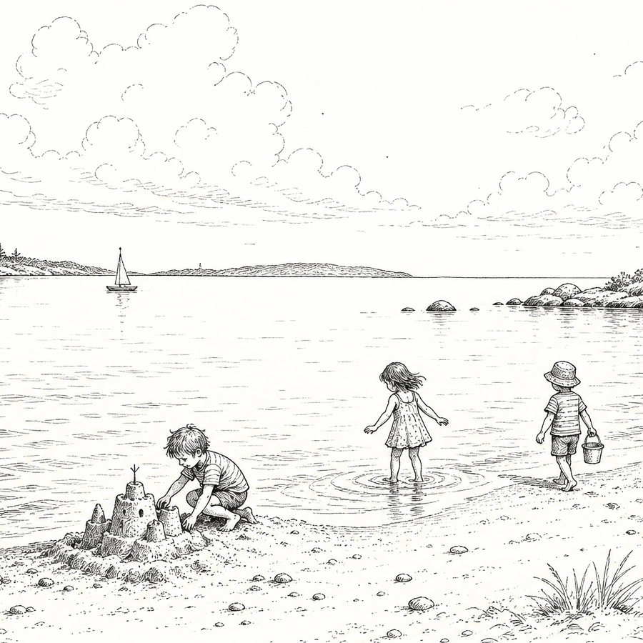 Ep. 43 – A Morning at the Cottage and a Day on the Beach